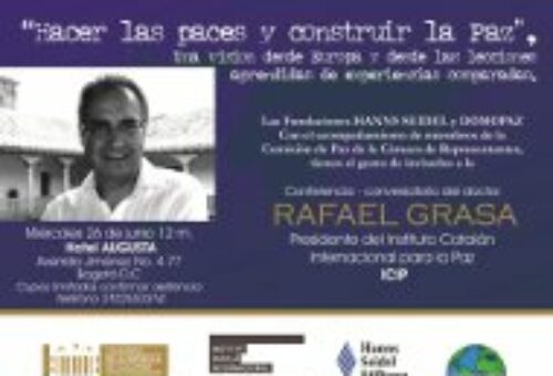 Treball de construcció de pau a Colòmbia