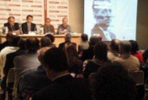 Resum de la presentació del llibre 'Lluís Companys: contra la guerra'