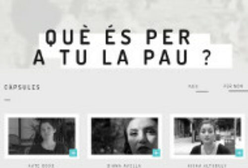 L'ICIP commemora el Dia Escolar de la Noviolència i la Pau amb noves Càpsules de Pau