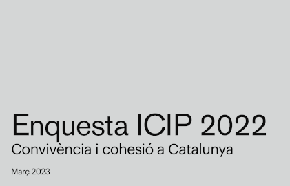 According to the ICIP 2022 Survey, Catalan society is open and tolerant although some worrying aspects have been detected