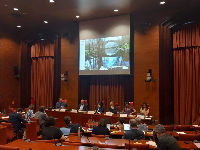 El president i el director de l’ICIP presenten l’informe anual d’activitats a la Comissió d’Acció Exterior del Parlament