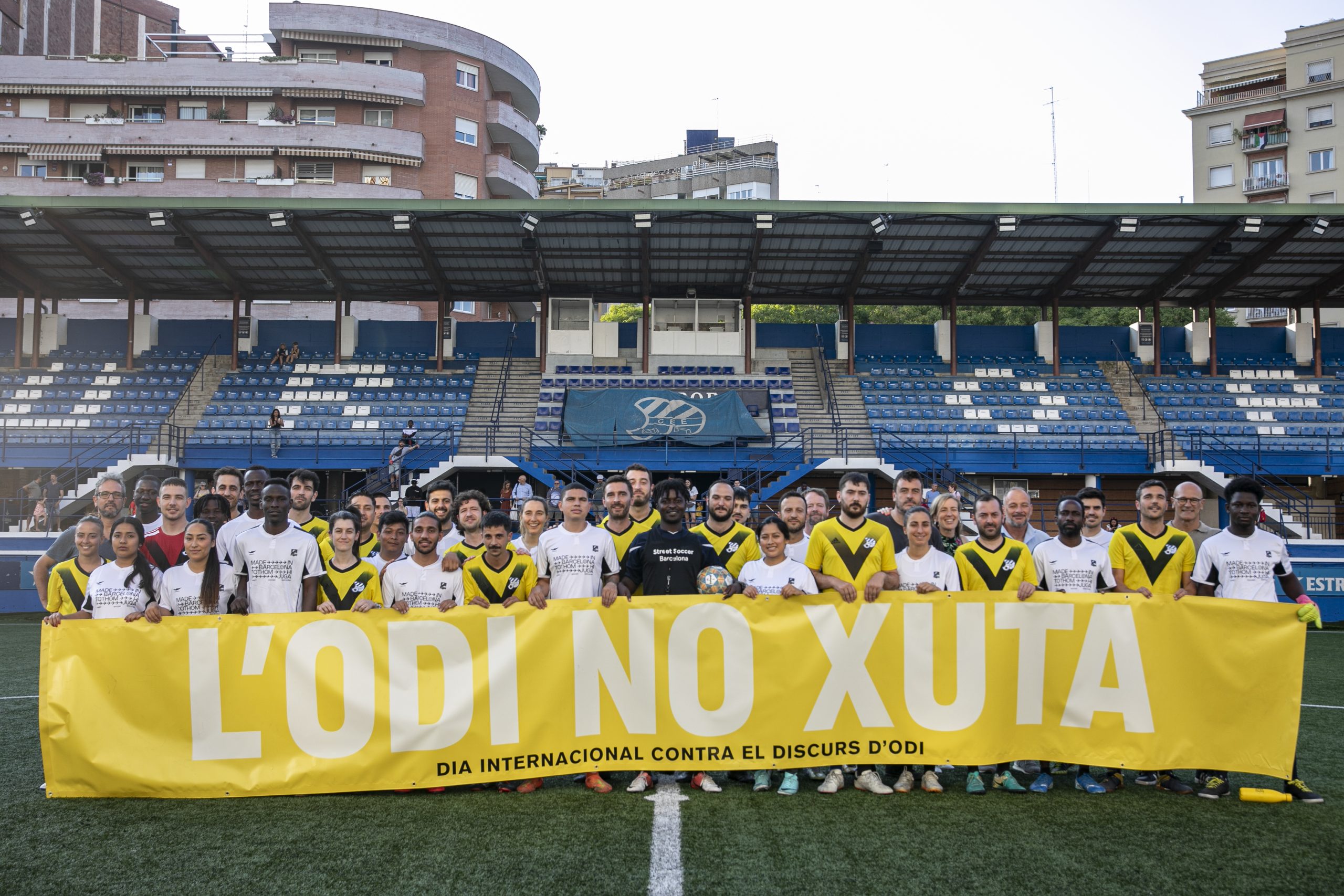 Futbol contra els discursos d’odi